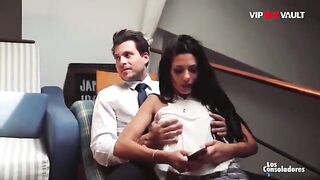Hot foursome with Alexa Tomas and Sicilia, passionate Spanish and Hungarian beauties