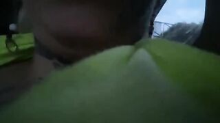 Katty Blake gets fucked on the car seat in Bucaramanga