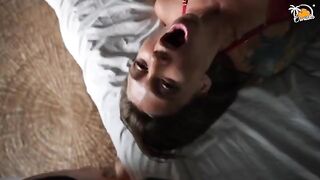 Hot Polish couple enjoy romantic sex on Bali