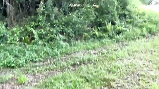 First sextape of this French couple in the forest