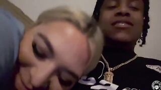 Fat PAWG Rharri Rhound smokes and fucks with Lil D