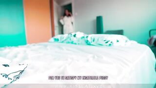 Pervert guy fucks his stepmom in her ass hole for cheating