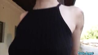 A compilation of hot girls flashing and fucking outdoors with risks involved