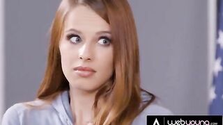 A detective investigates a mystery in the classroom with stunning Jillian Janson