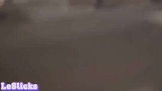 Asian babe gets her pussy filled with sticky white cum and juices