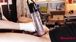 The cock pumping and cumshot compilation video is very interesting to watch