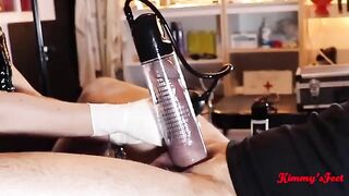 The cock pumping and cumshot compilation video is very interesting to watch