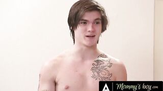The pervert stepson wants to explore his sexy MILF Crystal Rush
