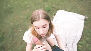 You love to ride, you love to fuck. Diana Rider's forest fantasy
