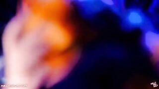 Asuka Langley’s sloppy blowjob and pussy creampie action