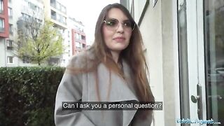 Babysitter Miriam More gets fucked by stranger in her apartment