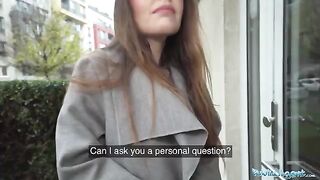 Babysitter Miriam More gets fucked by stranger in her apartment