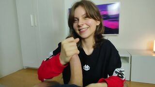 Cute amateur slut hiyouth's messy facials compilation