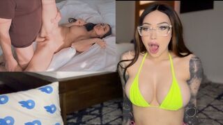 Stepson fucks his stepmom with ASMR, a sensual twist