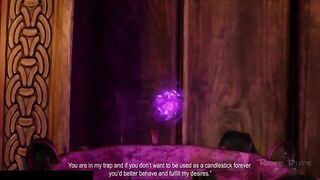 The awakening part 1 & 2, (Triss from The Witcher) - amazing anime sexx sexxx