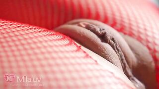 Honey’s pussy is a paradise, and it’s proven by her hot boyfriend who loves to film close-up videos of Honey’s sweet pussy when he fucks her. So, if you are a fan of soft porn with a romantic twist, you should definitely check out this video. It might not