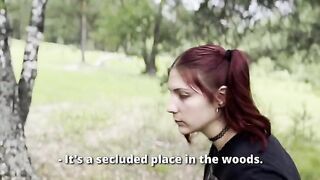 A girl got lost in the forest and I took advantage of her situation to have sex with her