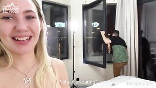 Sex vlog about what really happens during porn shooting - honest behind-the-scenes action