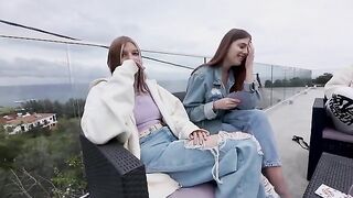 We met the neighbors and joined a swingers party in an outdoor setting