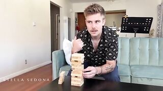 Two hot guys fucked my sister's two friends on the bed