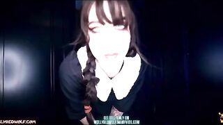 Xavier took Wednesday Addams’ big ass with a passionate intensity
