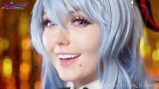 Merry Christmas with sweet Ganyu Sia Siberia’s wet pussy