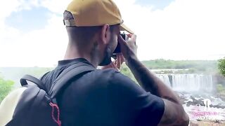 We hiked to this waterfall, and I finally got my waterfall blowjob! - SammmNextDoor Date Night