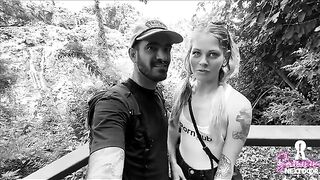 We hiked to this waterfall, and I finally got my waterfall blowjob! - SammmNextDoor Date Night