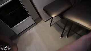 A cute schoolgirl met a guy and after 3 minutes had sex with him