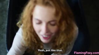 Fella fucked his stepsister after a photo session and made cumshot
