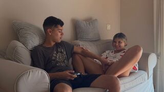 She doesn’t let me finish the game until I sleep with her
