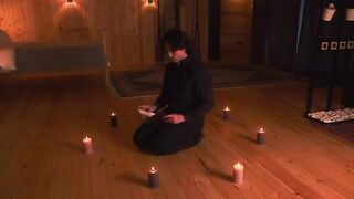 Hot MILF exorcised a demon with the help of Luna Roulette