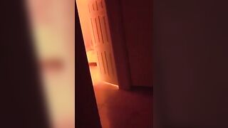 Exhibitionist redhead gets fucked by neighborhood voyeurs in POV
