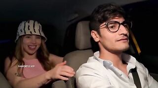 The girl broke off with her fiancé and destroyed the taxi driver's dick