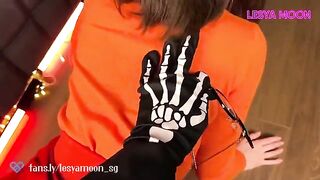 On Halloween, a guy in a white mask forced Velma to have sex