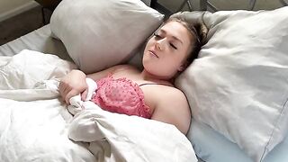 A cute teen plays hooky with her step dad in a steamy scene