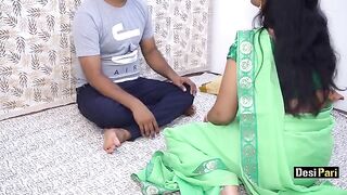A bhabhi gets fucked by her devar before marriage, in Hindi audio