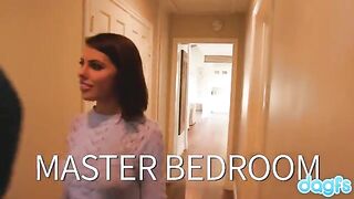 Adriana Chechik fucks with the landlord of her new house