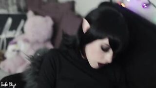 Mavis' First BJ Cum Swallow with FANGS - Hotel Transylvania Parody