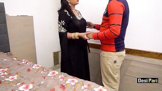 Desi Pari seduced her step-cousin with dirty Hindi talk