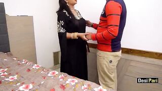 Desi Pari seduced her step-cousin with dirty Hindi talk