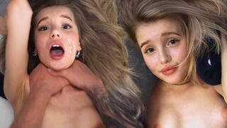 No lube, just raw action - hairstylist's desperate attempt at satisfaction