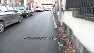 A cheating milf gets her ass pounded for a thousand euros, damn!