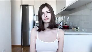 The neighbor wanted sex and the condom ended up in her pussy