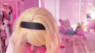 SpiderGwen uses my cock after tying me up, in a steamy 60fps scene