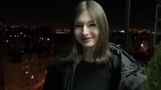 A hot 18-year-old neighbor was willing to get intimate for cash