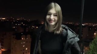 A hot 18-year-old neighbor was willing to get intimate for cash
