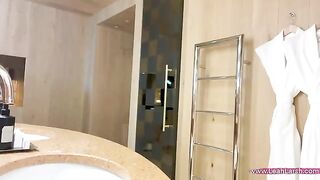 Babe fucked in a hotel room by Johnny Sins’ stamina