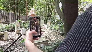 A famous Colombian actress is recognized and fucked by an American