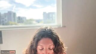 A cute wife got her pussy filled in the hotel room